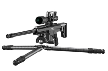 Image of Leofoto SA-403CX/MH-X Outdoors Tripod w/ Dynamic Ball Head Set, Black, SA-403CX+MH-60X