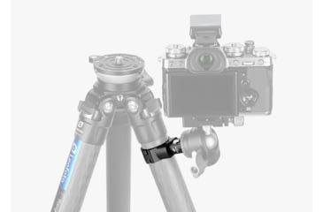 Image of Leofoto TDC-22/CF-9 Tripod Threaded Leg Collar w/ 3/8 Screw Stud, Black, TDC-22+CF-9