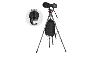 Image of Leofoto YB-75LC Leveling Base w/ Handle for 75mm Bowl, Arca, Black, YB-75LC