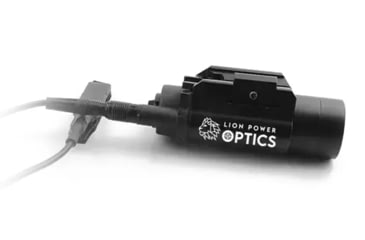Image of Lion Power Optics 450 Lumens LED Tactical Weapon Light for Handgun/Long Gun, CR123A, Black, LPO550