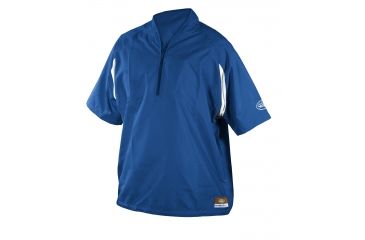 Image of Louisville Slugger Youth Slugger Batting Cage Pull-Over Short Sleeve,Royal,XL LS1431-YXL-RY