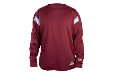 Image of Louisville Slugger Youth Slugger Cold Weather Dugout Pull-Over,Maroon,XL LS1455-YXL-MR