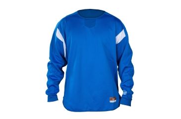 Image of Louisville Slugger Youth Slugger Cold Weather Dugout Pull-Over,Royal,Medium LS1455-YM-RY