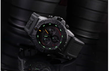 Image of Luminox Navy Seal Chronograph 3580 Series Watches, Black/Black, 45mm, XS.3581.SIS