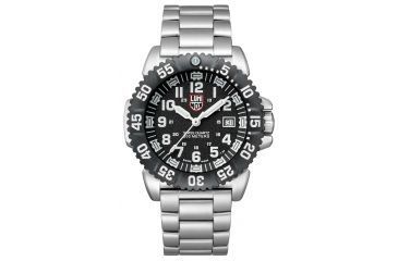 Image of LUMINOX Navy Seal Steel Colormark Watch, Black/White, 44mm A.3152