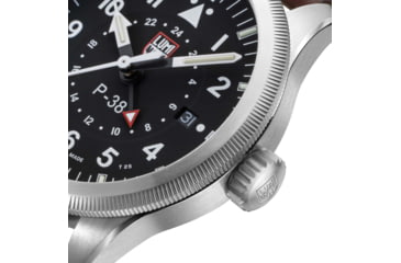 Image of Luminox P-38 Lightening 9520 Series Watch, Black/Brown, 42mm, XA.9521