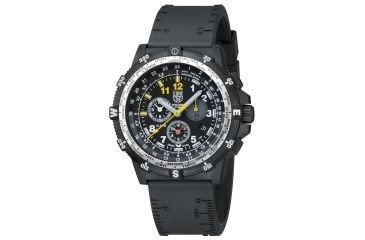 Image of LUMINOX Recon Leader Chronograph Watch, Black/White/Yellow, 46mm A.8841.KM