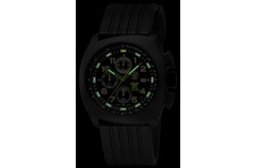 Image of LUMINOX Tony Kanaan Chronograph Watch, Black/Yellow, 44mm A.1101