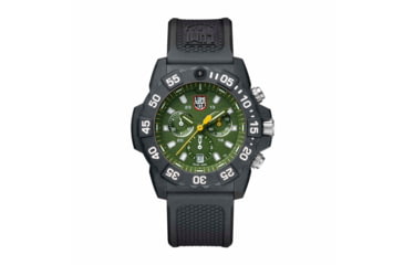 Image of Luminox Watches Navy SEAL Chronograph, 45mm, Military Dive Watch, Green, 641388937239