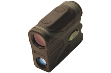 Image of Luna Optics 7x24mm Laser Rangefinder Monocular, 1300 yds Maximum Range, Waterproof, w/ Angle Measurement &amp; Ballistic App, Green/Black, LRF1300M-PRO
