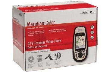 Image of Magellan Portable GPS Receiver Meridian Color Traveler - 980598-40