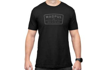 Image of Magpul Industries Go Bang Parts Graphic T-Shirts - Mens, Black Cotton/Polyester Short Sleeve, 2XL, MAG1526-001-2XL