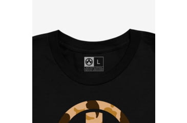 Image of Magpul MAG1527-001-XL Raider Camo Icon CVC Black Cotton/Polyester Short Sleeve