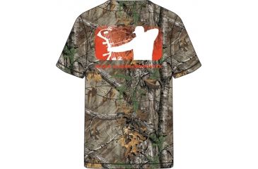 Image of Major League Bowhunter Mens MLB Blaze Logo S,S Tee, Rt Xtra, Small MLI010008.239105.S
