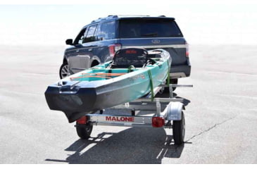 Image of Malone Auto Racks EcoLight Single Kayak Trailer Package, 1 Set Bunks, MPG586XB