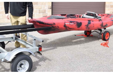 Image of Malone Auto Racks EcoLight Single Kayak Trailer Package, 1 Set Bunks, MPG586XB