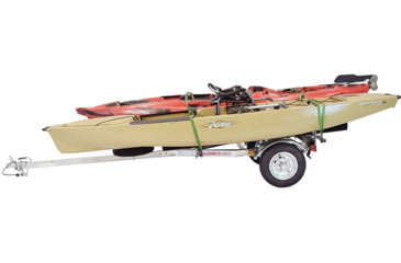 Image of Malone Auto Racks MicroSport Low Bed Trailer w/ 78in Load Bars, MPG464-LB