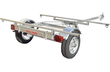 Image of Malone Auto Racks MicroSport Low Bed Trailer w/ 78in Load Bars, MPG464-LB