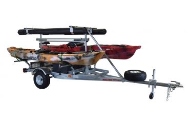 Image of Malone Auto Racks MegaSport Package 2 Boat Ultimate Angler Package - MegaWing, MPG550-AM