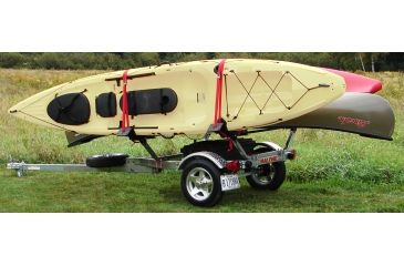 Image of Malone Auto Racks MicroSport XT with Alum Wheels-Fenders and Retr. Tongue, MPG460XT