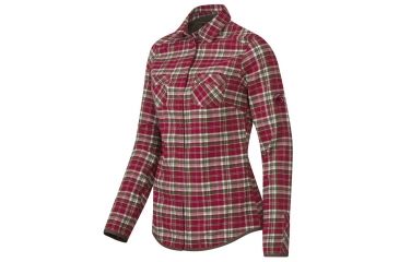 Image of Mammut Ascona Shirt - Women's-Crimson/Seaweed-Large