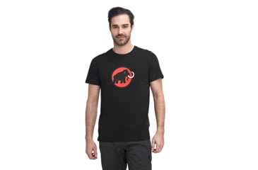 Image of Mammut Classic T-Shirt - Mens, Black, Large, 1017-02240-0001-115