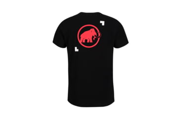 Image of Mammut Logo T-Shirt - Mens, Black Prt2, Large, 1017-07295-00254-115