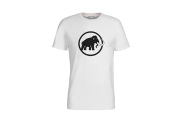 Image of Mammut Logo T-Shirt - Mens, Bright White Prt1, Medium, 1017-07295-00257-114