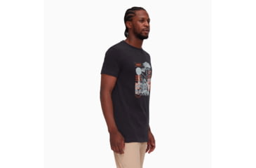 Image of Mammut Massone T-Shirt Rocks - Mens, Black, Medium, 1017-05191-0001-114