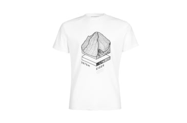 Image of Mammut Mountain T-Shirt - Mens, Bright White, Small, 1017-09845-00229-113