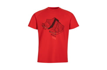 Image of Mammut Mountain T-Shirt - Mens, Magma, Small, 1017-09845-3465-113