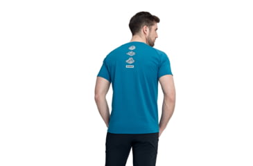 Image of Mammut Mountain T-Shirt - Mens, Sapphire, Large, 1017-09845-50226-115