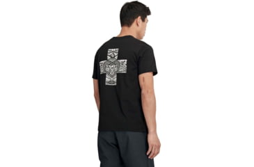 Image of Mammut Seile T-Shirt - Mens, Black Prt3, Extra Large, 1017-00970-00255-116