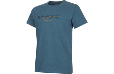Image of Mammut Sloper T-Shirt - Mens, Sapphire Melange PRT3, 2XL, 1017-00991-50281-117