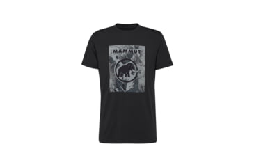 Image of Mammut Trovat T-Shirt - Mens, Black, L, 1017-06470-0001-115