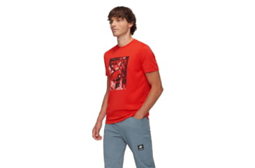 Image of Mammut Trovat T-Shirt - Mens, Mammut Red, M, 1017-06470-3778-114