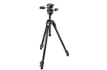 Image of Manfrotto 290 XTRA CARBON Kit, CF 3 Sec. Tripod with 3W Head MK290XTC3-3WUS