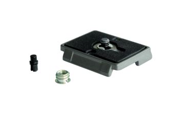 Image of Manfrotto Quick Release Plate with 1/4'' Screw and Rubber Grip 200PL