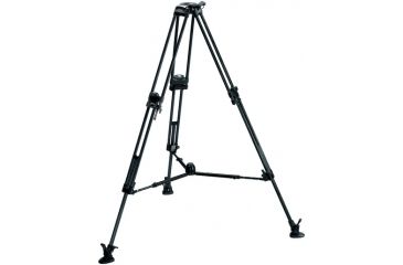 Image of Manfrotto Bogen Manfrotto Road Runner Carbon Fiber Video Tripod with 75mm + 100mm Bowl 542ART
