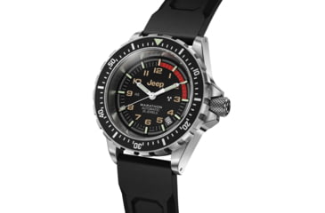 Image of Marathon Jeep Rubicon GSAR Watches, 41mm, Stainless Steel, Black, WW194006SS-4130