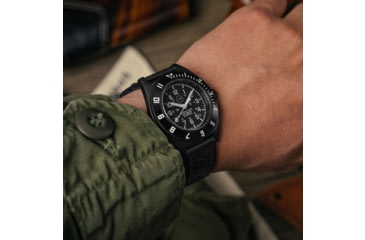 Image of Marathon Limited 250 Edition SSNAV-D Auto Unisex Watch, 41mm Case Diameter, Leather, Black, WW194030AN-US250 