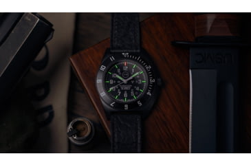 Image of Marathon Limited 250 Edition SSNAV-D Auto Unisex Watch, 41mm Case Diameter, Leather, Black, WW194030AN-US250 