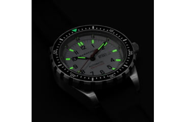 Image of Marathon Arctic JDD w/3pc Black Rubber Strap, White, 46 mm, WW194021SS-0530