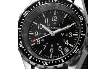 Image of Marathon Search and Rescue Medium Divers Quartz Wristwatch, Black, WW194027SS-0130