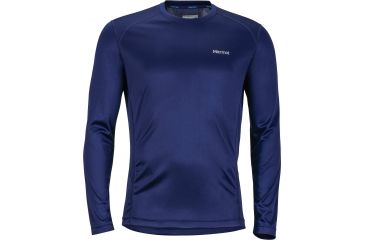Image of Marmot Windridge Long Sleeve - Men's-Arctic Navy-XX-Large