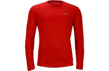 Image of Marmot Windridge Long Sleeve - Men's-Scarlet Red-Medium