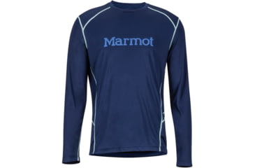 Image of Marmot Windridge Long Sleeve - Mens, Dark Cerulean, 2XL, 60410-3696-XXL