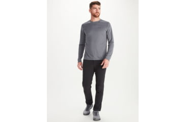 Image of Marmot Windridge Long Sleeve - Mens, Steel Onyx, 2XL, M12573-1515-XXL
