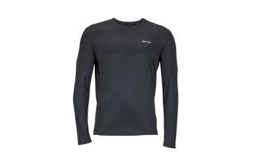 Image of Marmot Windridge Long Sleeve T-Shirt - Mens, Black, 2XL 60410-001-XXL