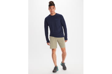 Image of Marmot Windridge Long Sleeve T-Shirt - Mens, Arctic Navy, 2XL, M14153-2975-XXL
